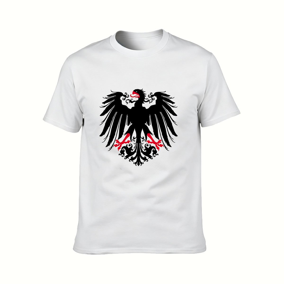 Black Eagle Red Claws Men's T-Shirt Gothic Design Gift - Image 2