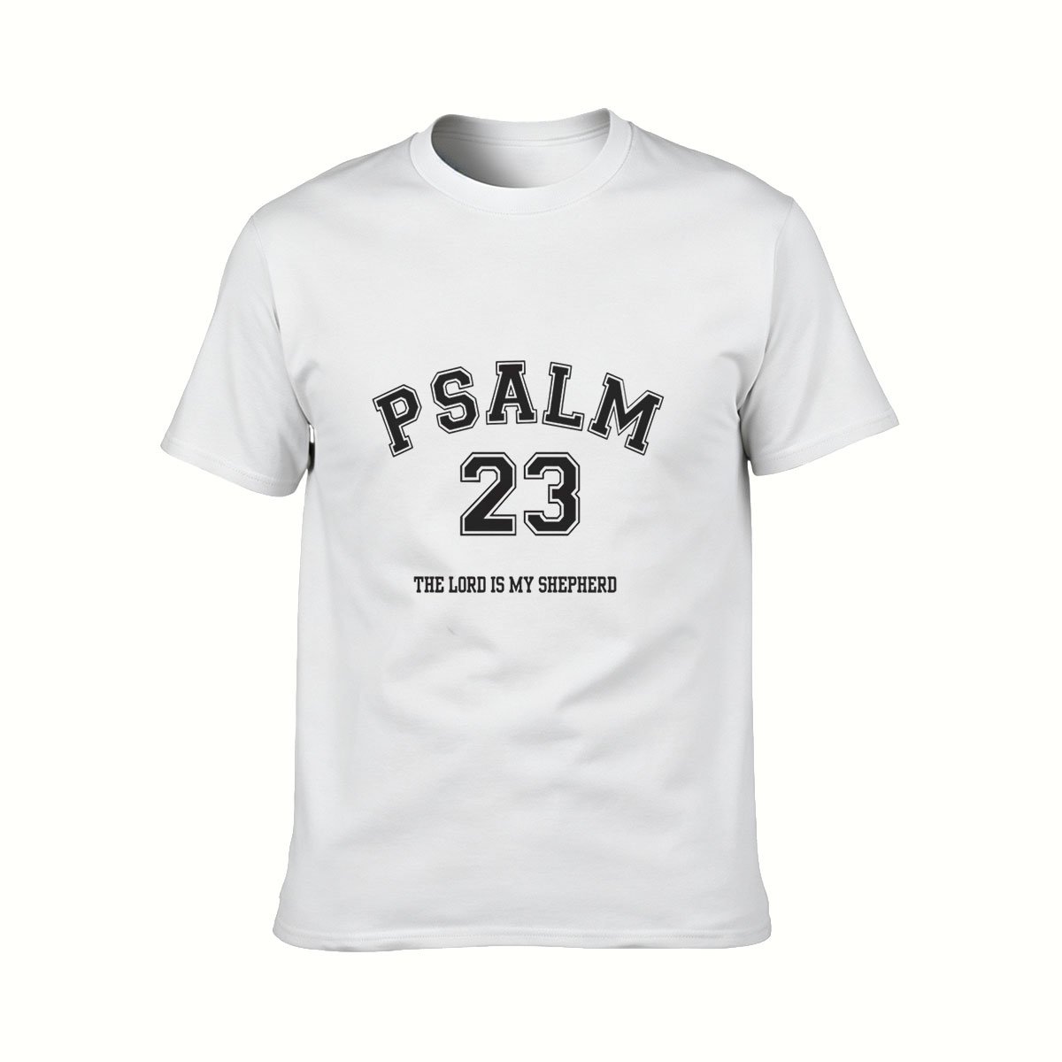 Psalm 23 The Lord Is My Shepherd Men's T-Shirt - Image 2