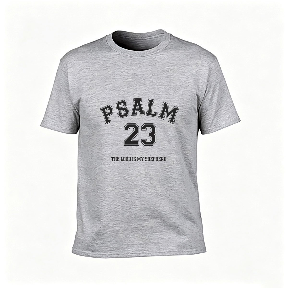 Psalm 23 The Lord Is My Shepherd Men's T-Shirt - Image 3