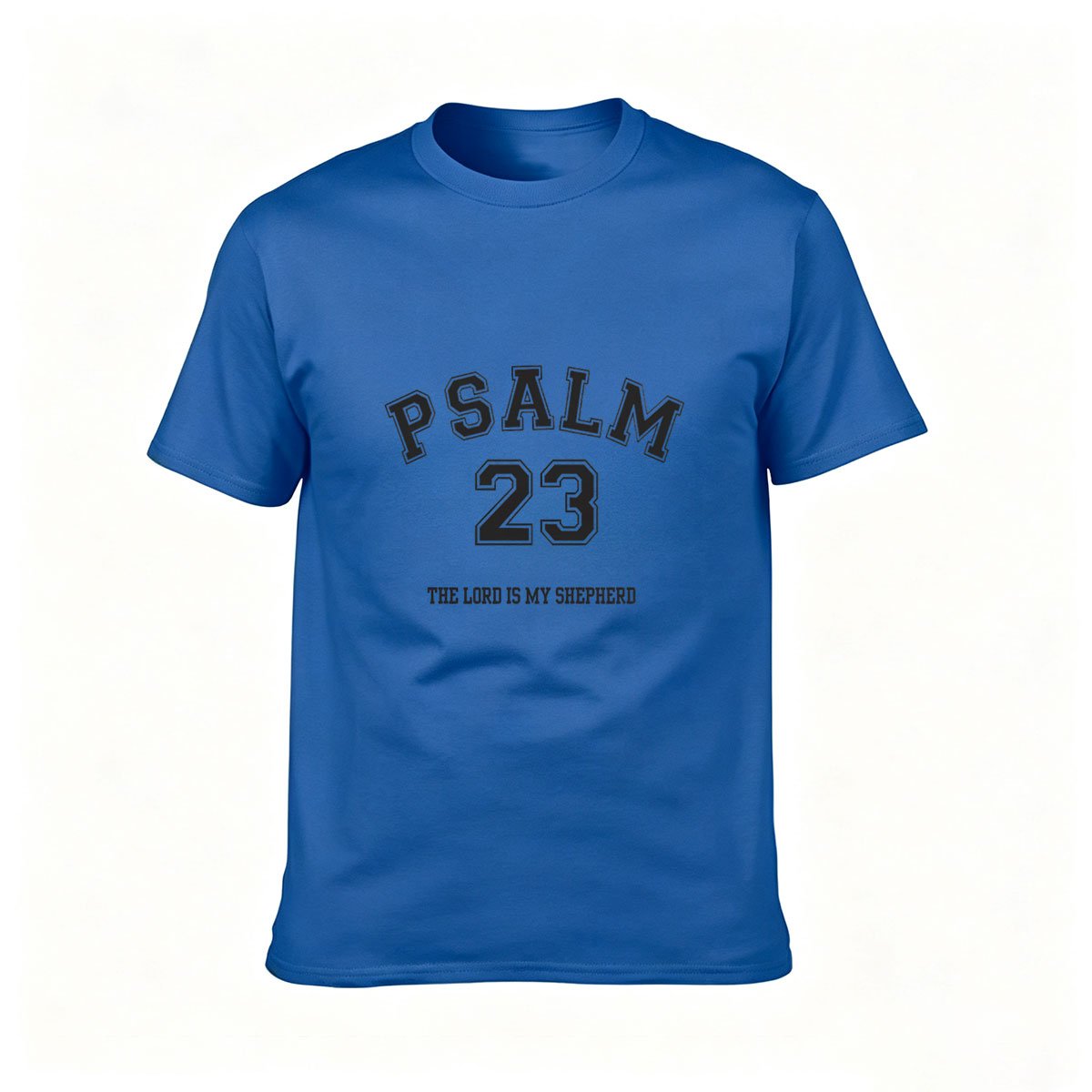 Psalm 23 The Lord Is My Shepherd Men's T-Shirt - Image 4