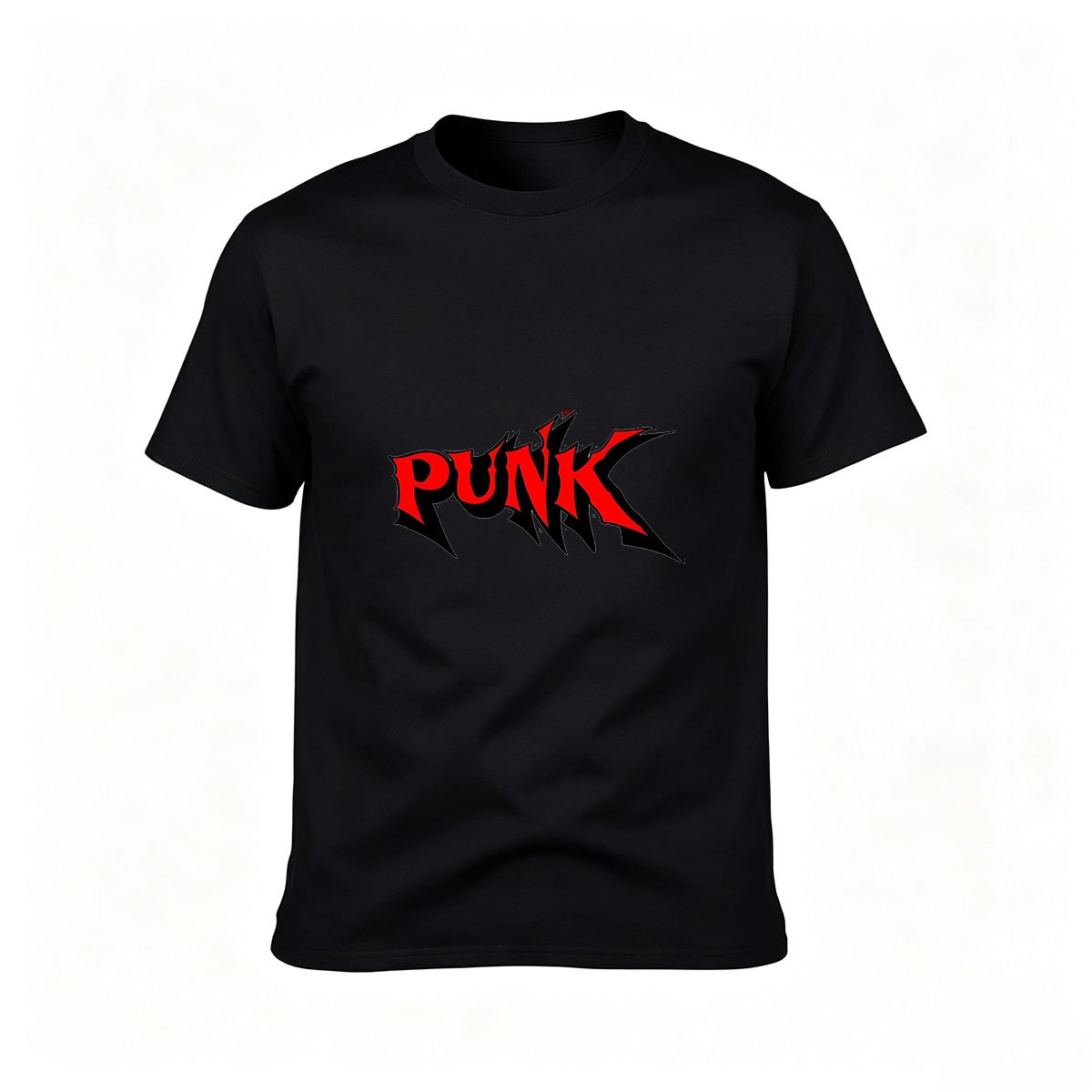 Punk Rock T-Shirt Men's Black Graphic Tee Music Gift Wear