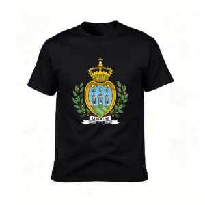 San Marino Coat of Arms Men's T-Shirt National Emblem Gift