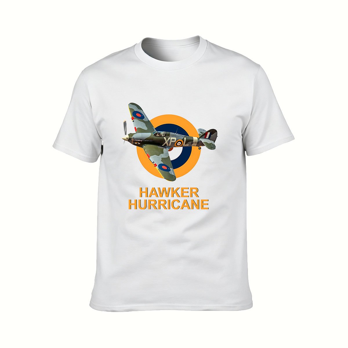 Hawker Hurricane Fighter Plane Men's T-Shirt Aviation Gift - Image 2