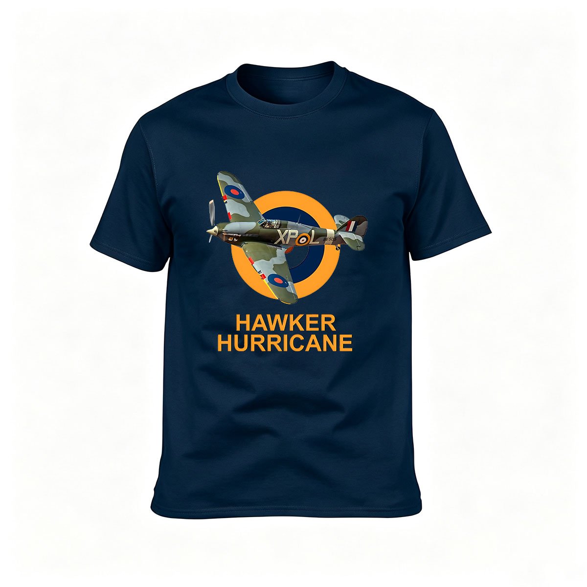 Hawker Hurricane Fighter Plane Men's T-Shirt Aviation Gift - Image 6