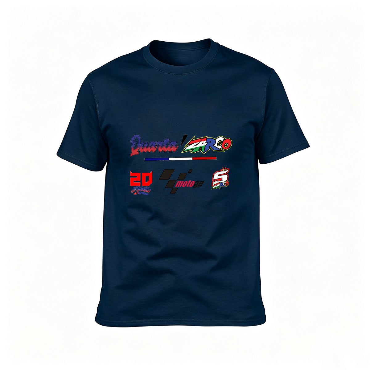 Quartarozzo Moto Racing T-Shirt Men's Gift Sport Wear - Image 6
