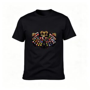 Imperial Eagle Flag Design Men's T-Shirt Gift for History Lovers