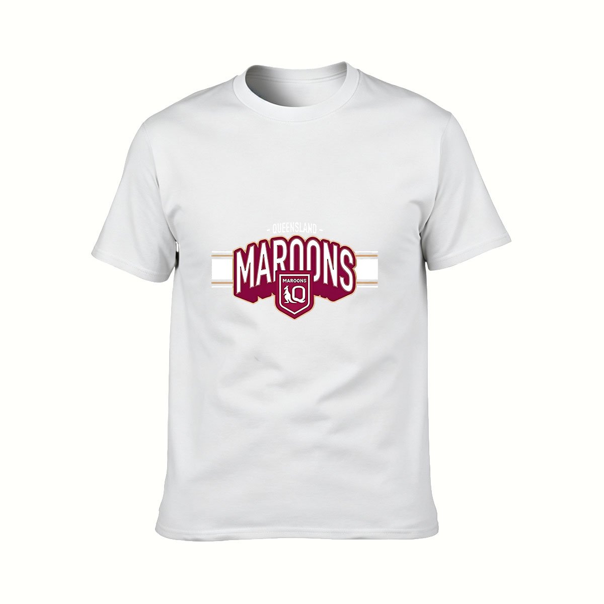 Queensland Maroons Rugby T-Shirt Men's Gift Sport Wear - Image 2
