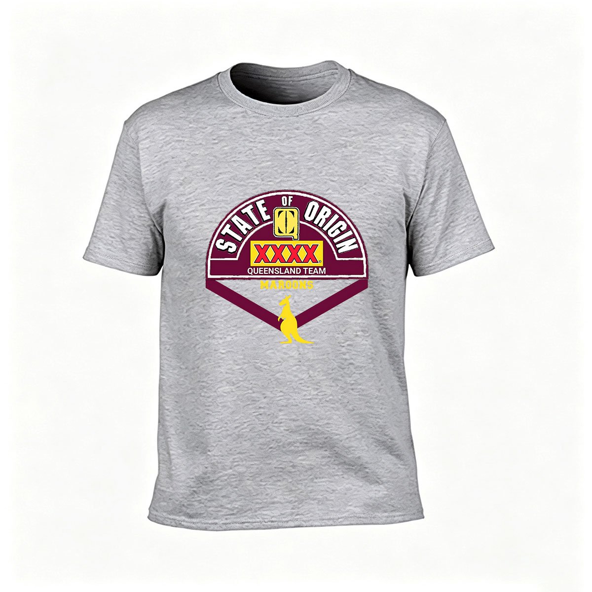 Queensland Maroons State of Origin Men's T-Shirt Gift - Image 3