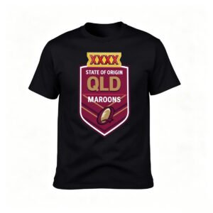 Queensland Maroons State of Origin Men's T-Shirt Gift