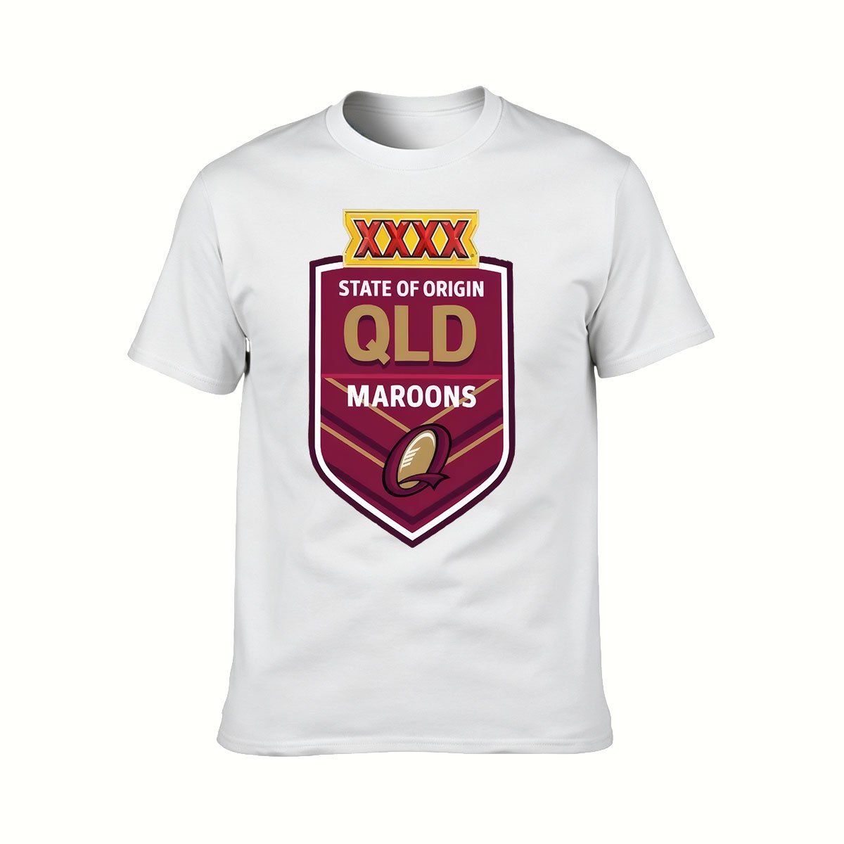 Queensland Maroons State of Origin Men's T-Shirt Gift - Image 2