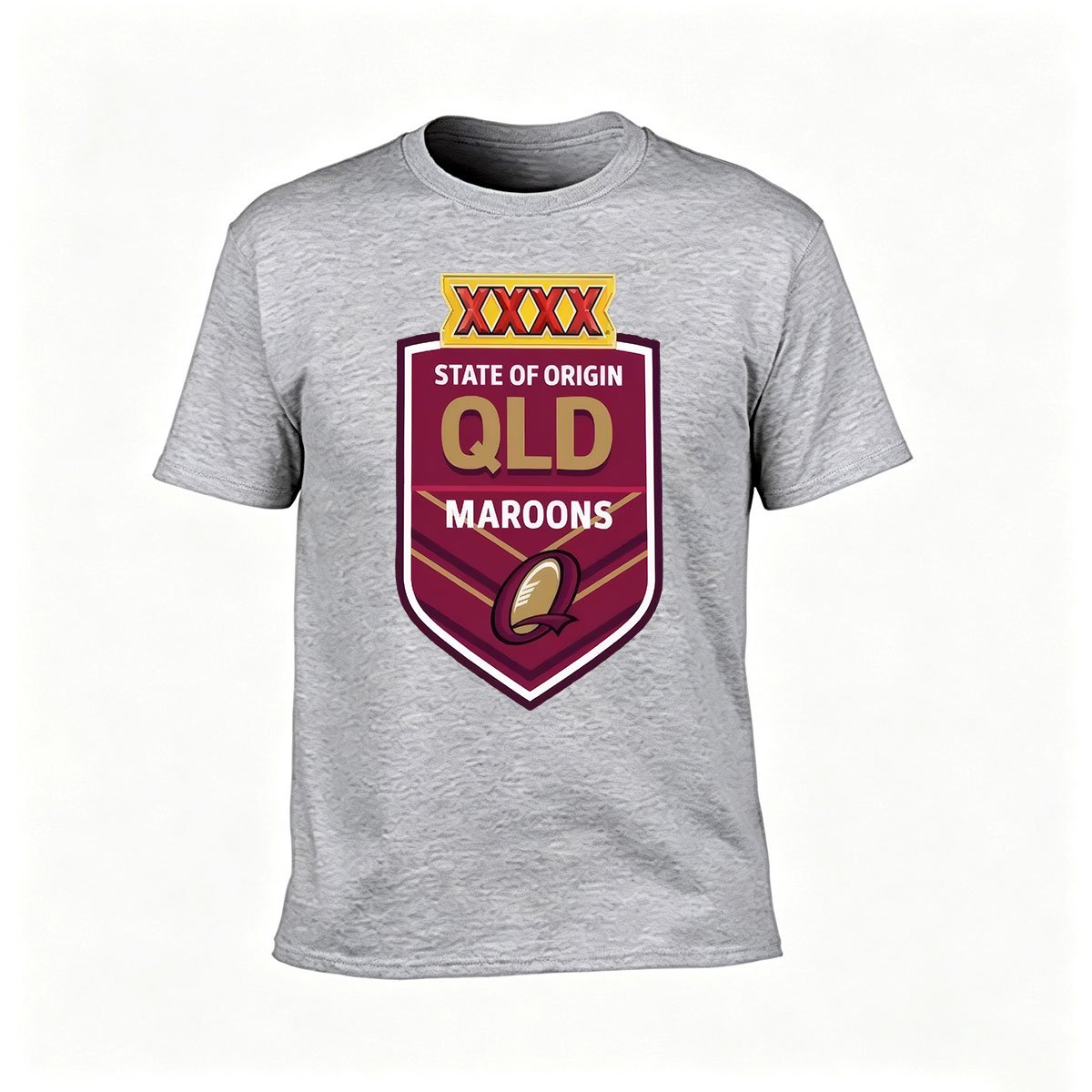 Queensland Maroons State of Origin Men's T-Shirt Gift - Image 3
