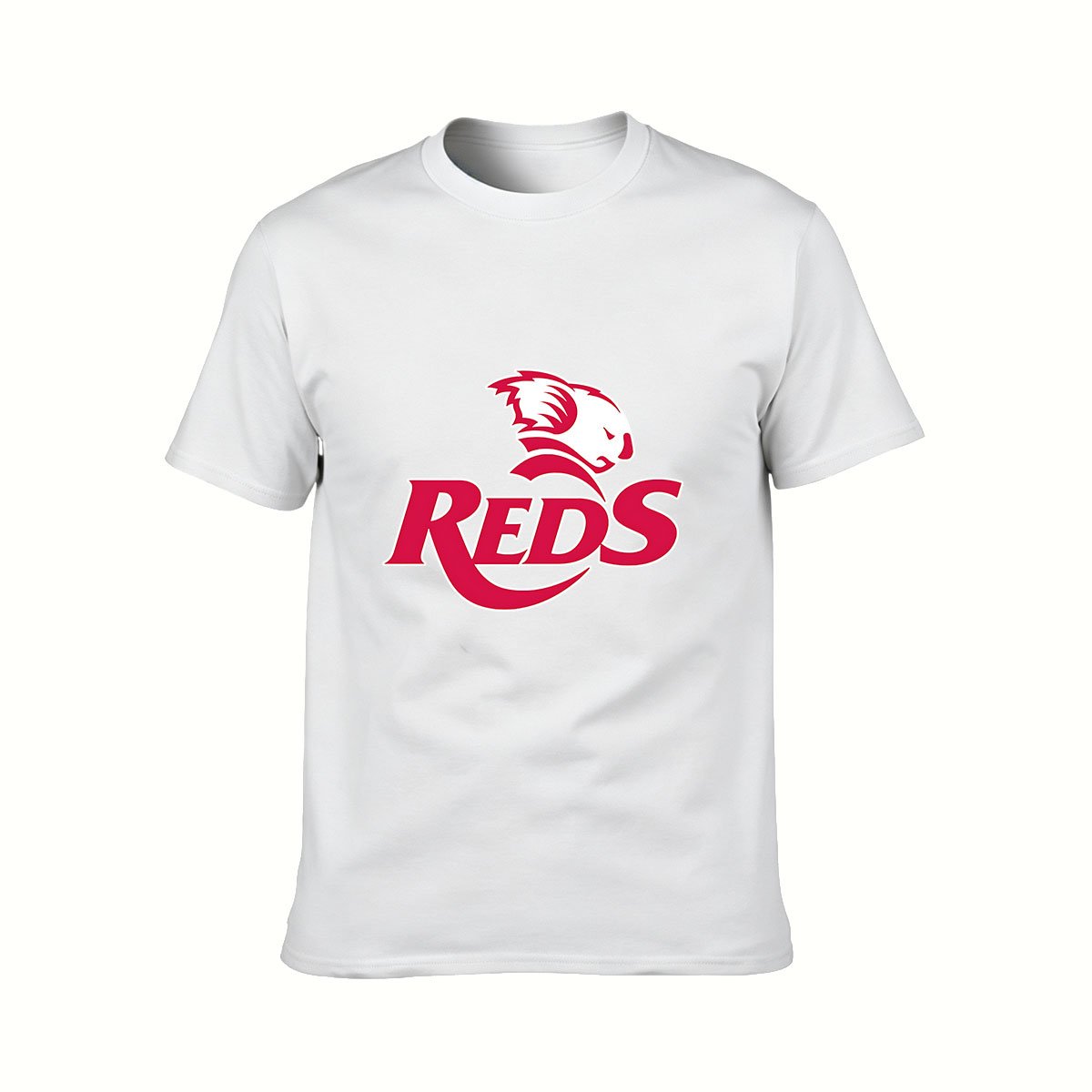Reds Logo T-Shirt Men's Black Baseball Team Apparel Gift - Image 2