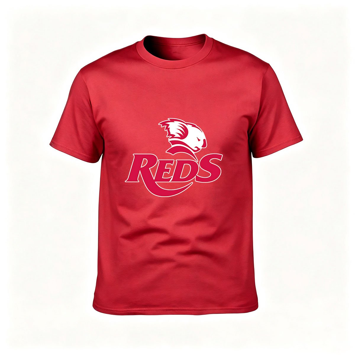 Reds Logo T-Shirt Men's Black Baseball Team Apparel Gift - Image 5