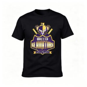Quetta Gladiators Cricket Team Logo T-Shirt Men's Sport Tee Gift