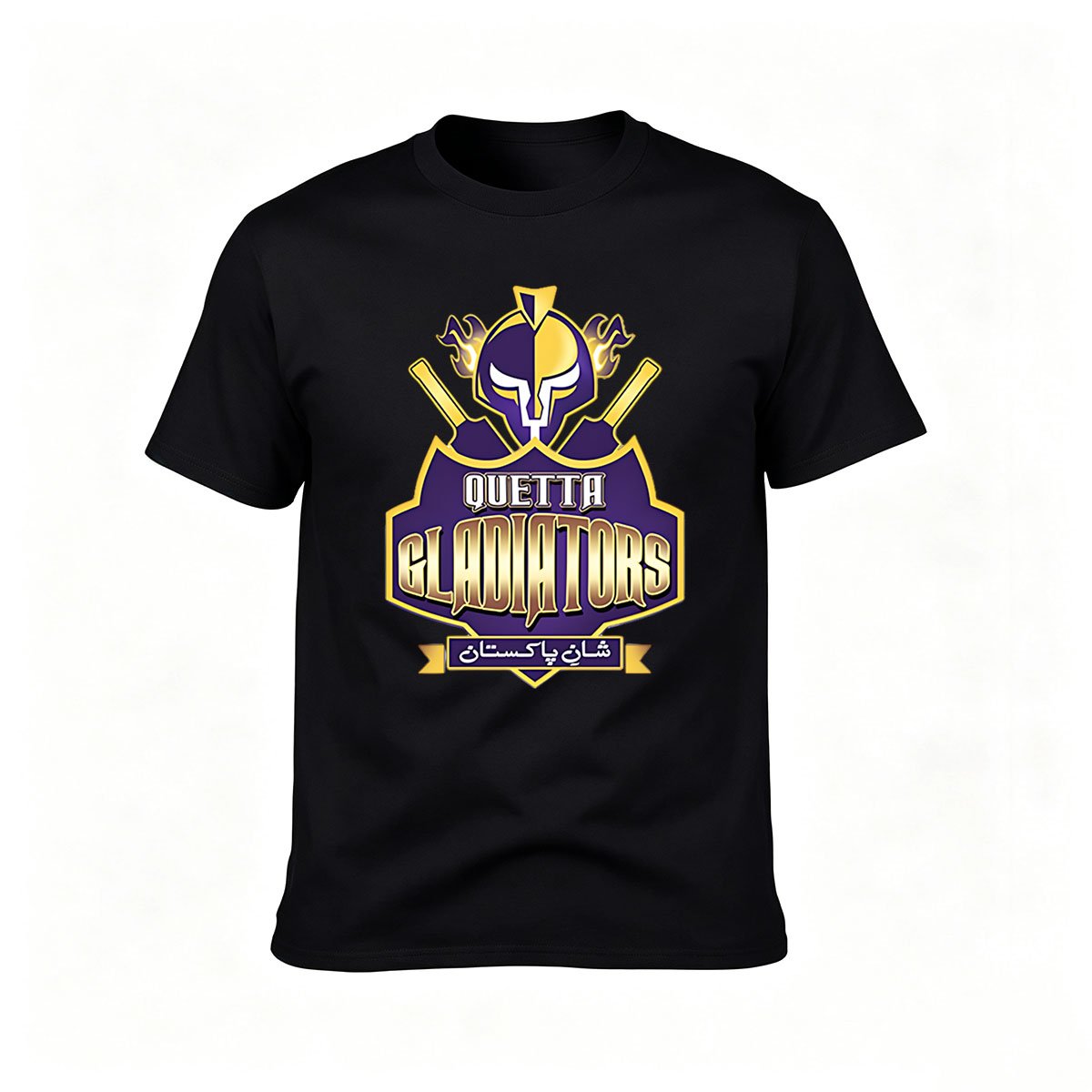 Quetta Gladiators Cricket Team Logo T-Shirt Men's Sport Tee Gift