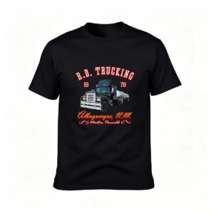 R.D. Trucking 1978 Albuquerque NM Men's T-Shirt Gift for Truckers