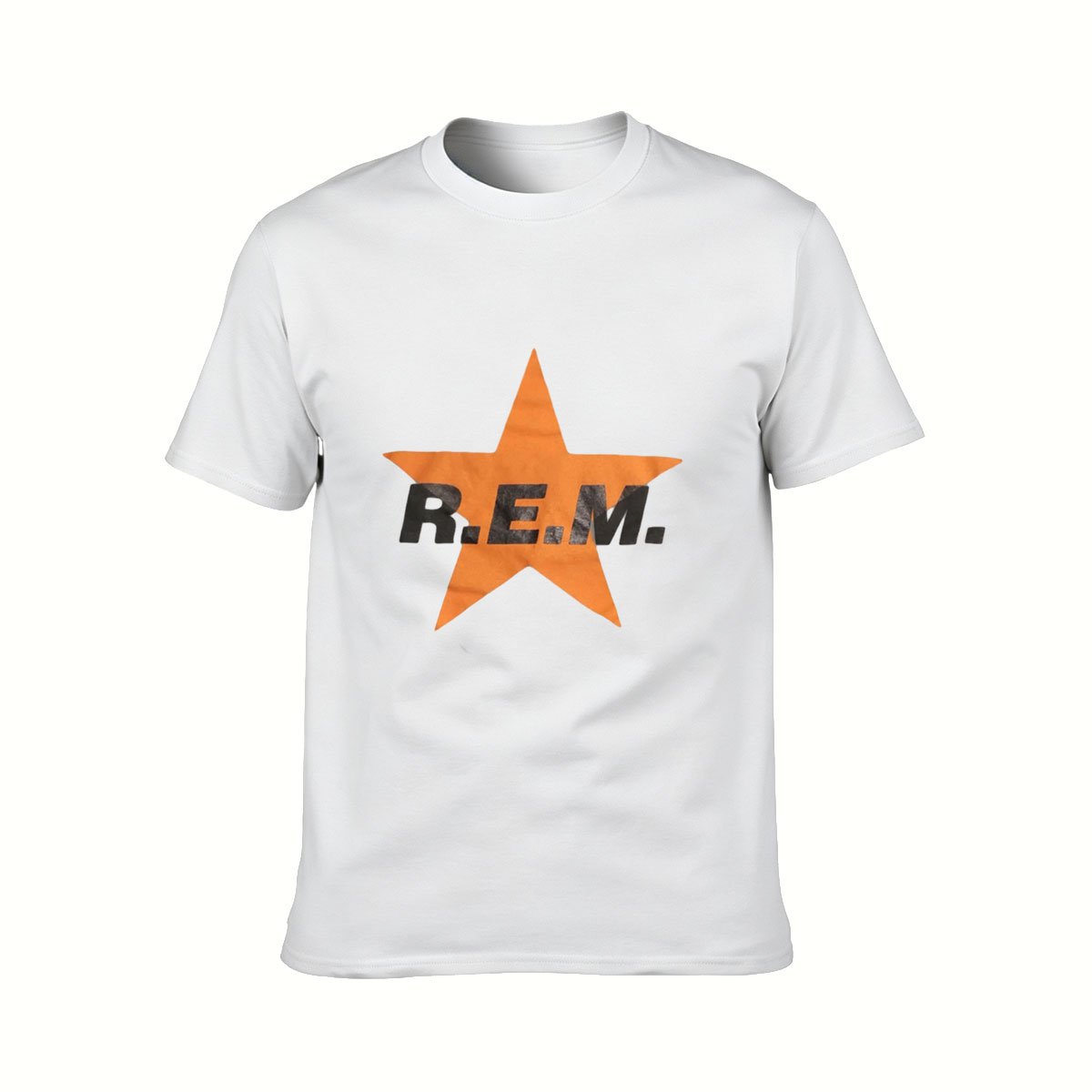 R.E.M. Star Logo Men's T-Shirt Music Band Gift Tee - Image 2