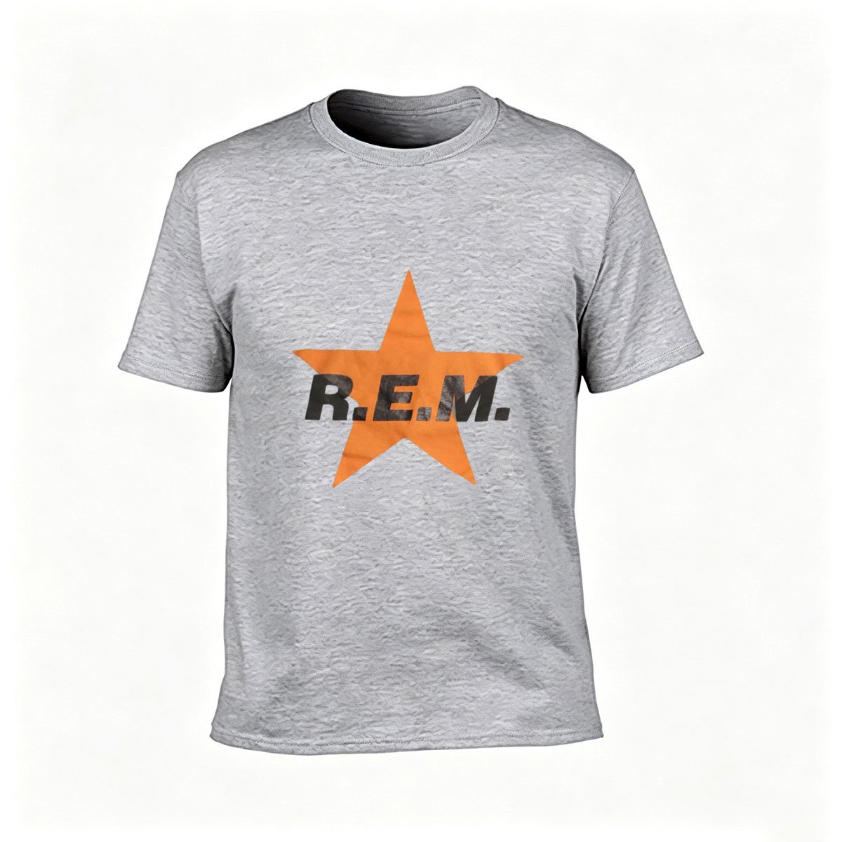 R.E.M. Star Logo Men's T-Shirt Music Band Gift Tee - Image 3