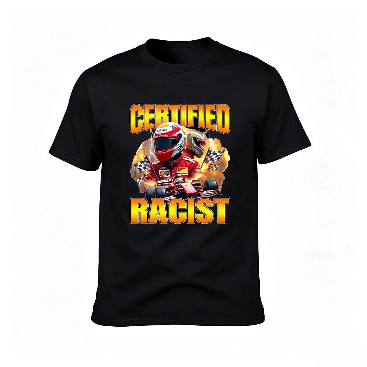 Certified Racer Men's T-Shirt Racing Gift Tee
