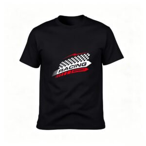 Racing Sport Checkered Flag Men's T-Shirt Gift for Car Enthusiasts