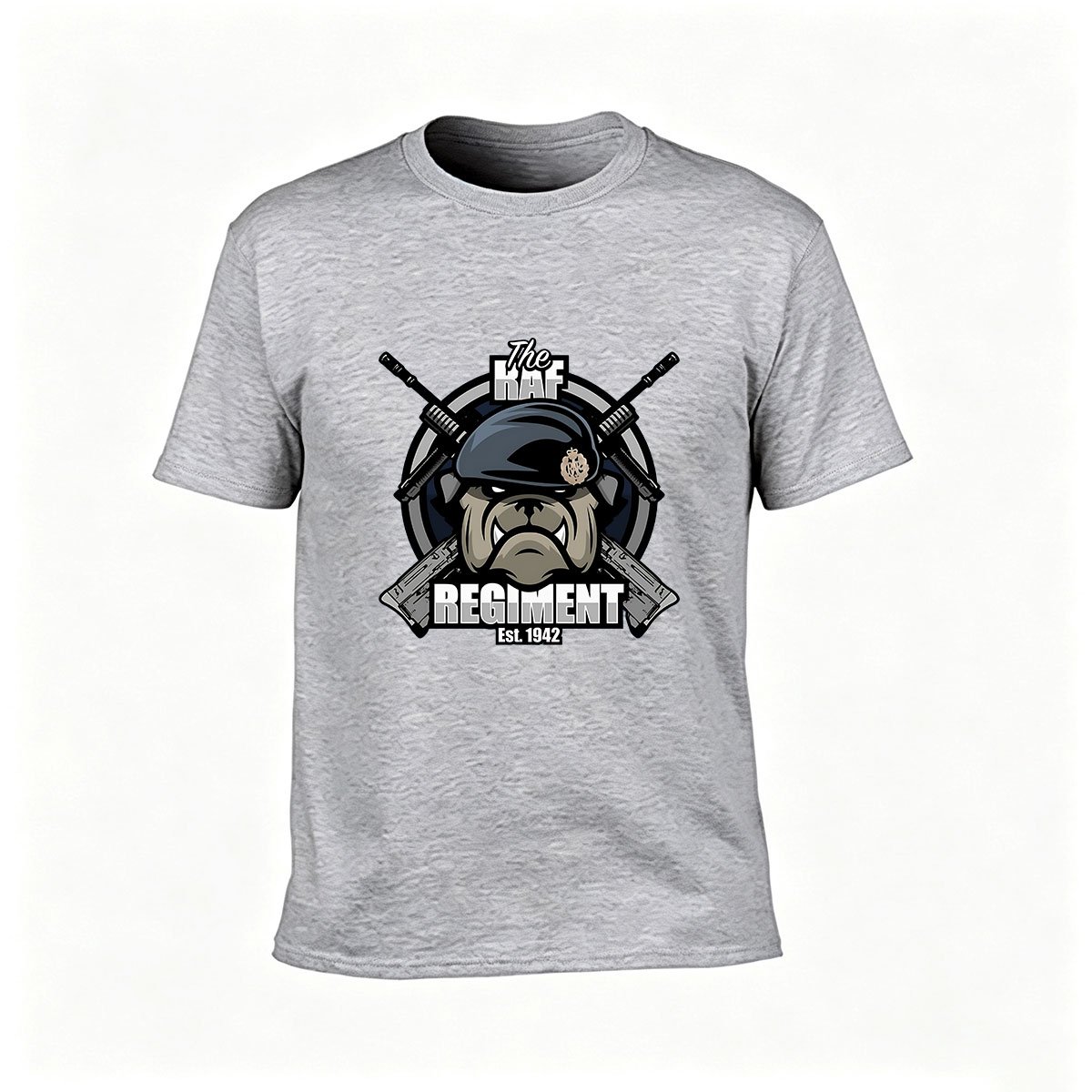 The RAF Regiment Bulldog Men's T-Shirt Military Gift - Image 3