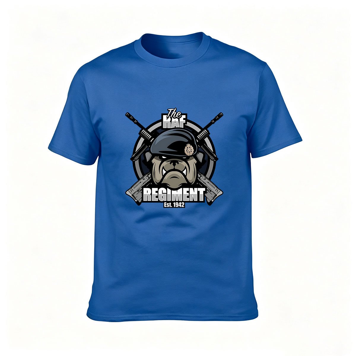 The RAF Regiment Bulldog Men's T-Shirt Military Gift - Image 4