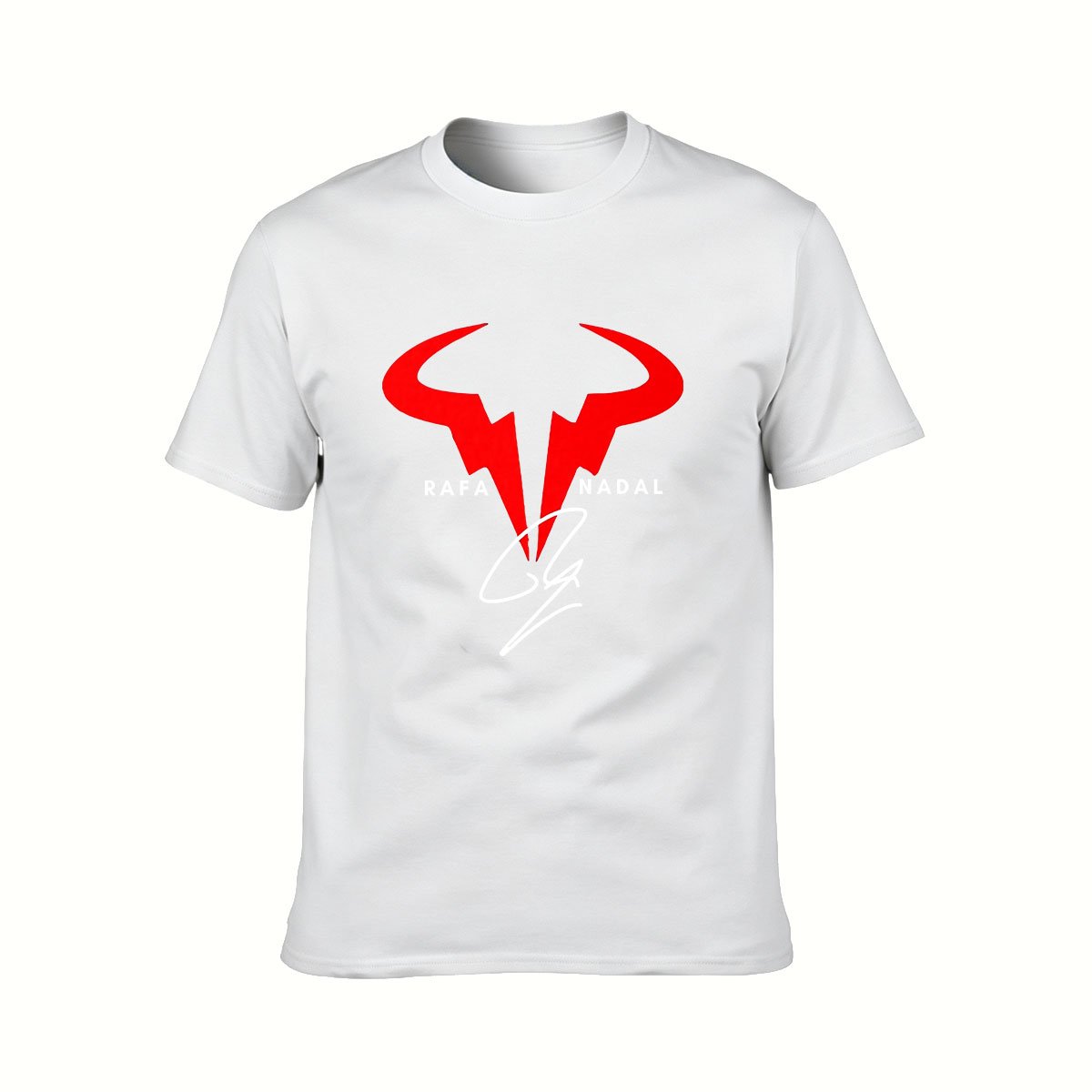 Rafael Nadal Bull Logo Signature Men's T-Shirt Gift - Image 2