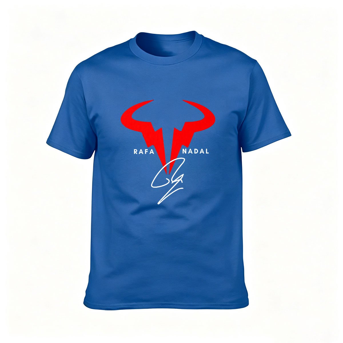 Rafael Nadal Bull Logo Signature Men's T-Shirt Gift - Image 4