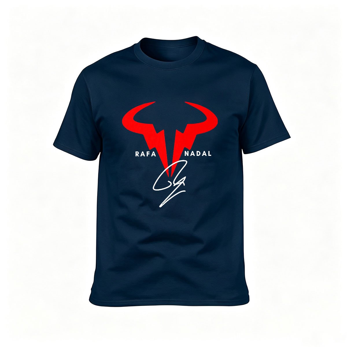 Rafael Nadal Bull Logo Signature Men's T-Shirt Gift - Image 6