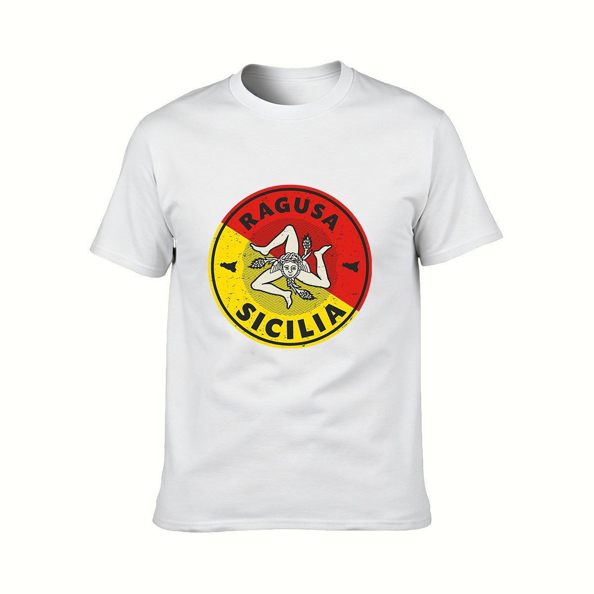 Ragusa Sicilia Trinacria Men's T-Shirt Gift for Travelers - Image 2