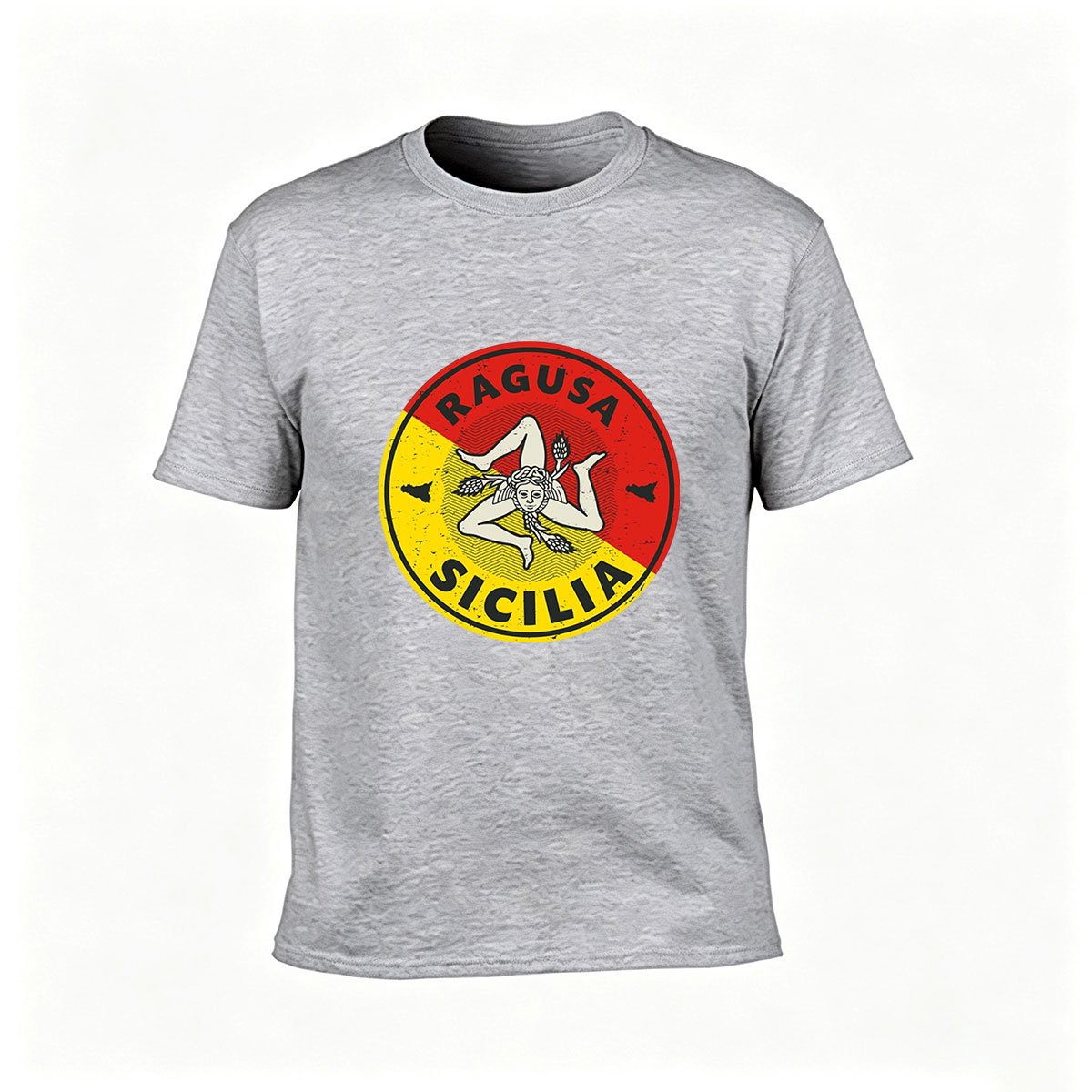 Ragusa Sicilia Trinacria Men's T-Shirt Gift for Travelers - Image 3