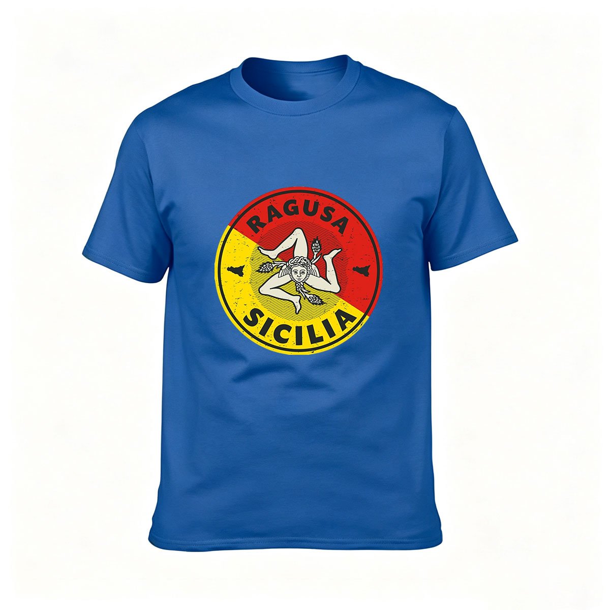 Ragusa Sicilia Trinacria Men's T-Shirt Gift for Travelers - Image 4