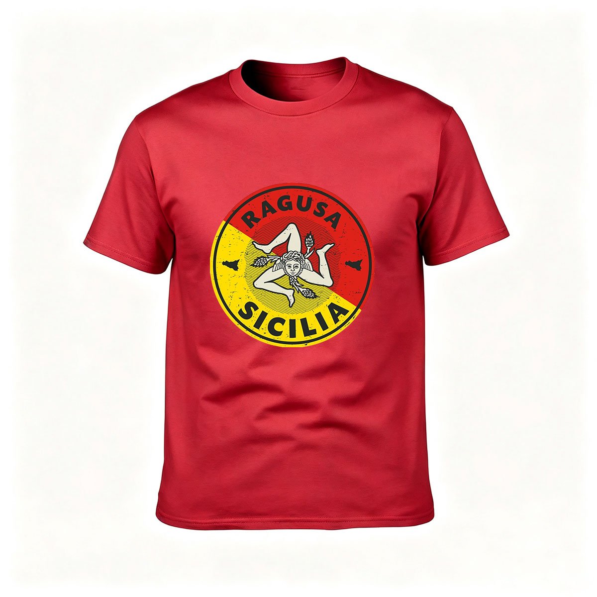 Ragusa Sicilia Trinacria Men's T-Shirt Gift for Travelers - Image 5