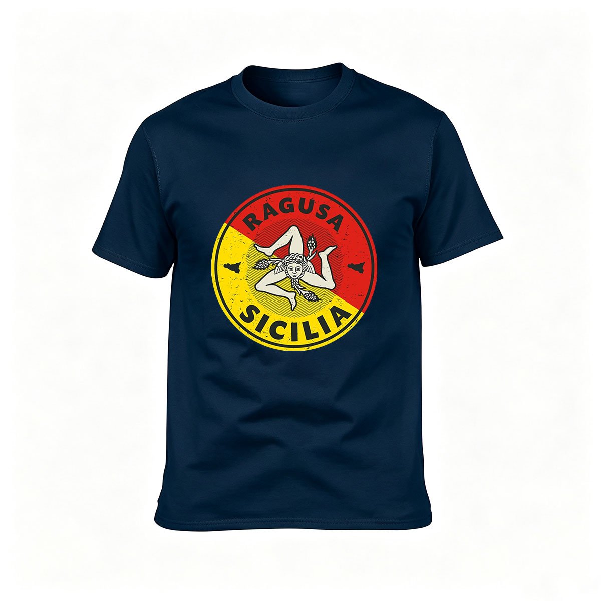 Ragusa Sicilia Trinacria Men's T-Shirt Gift for Travelers - Image 6