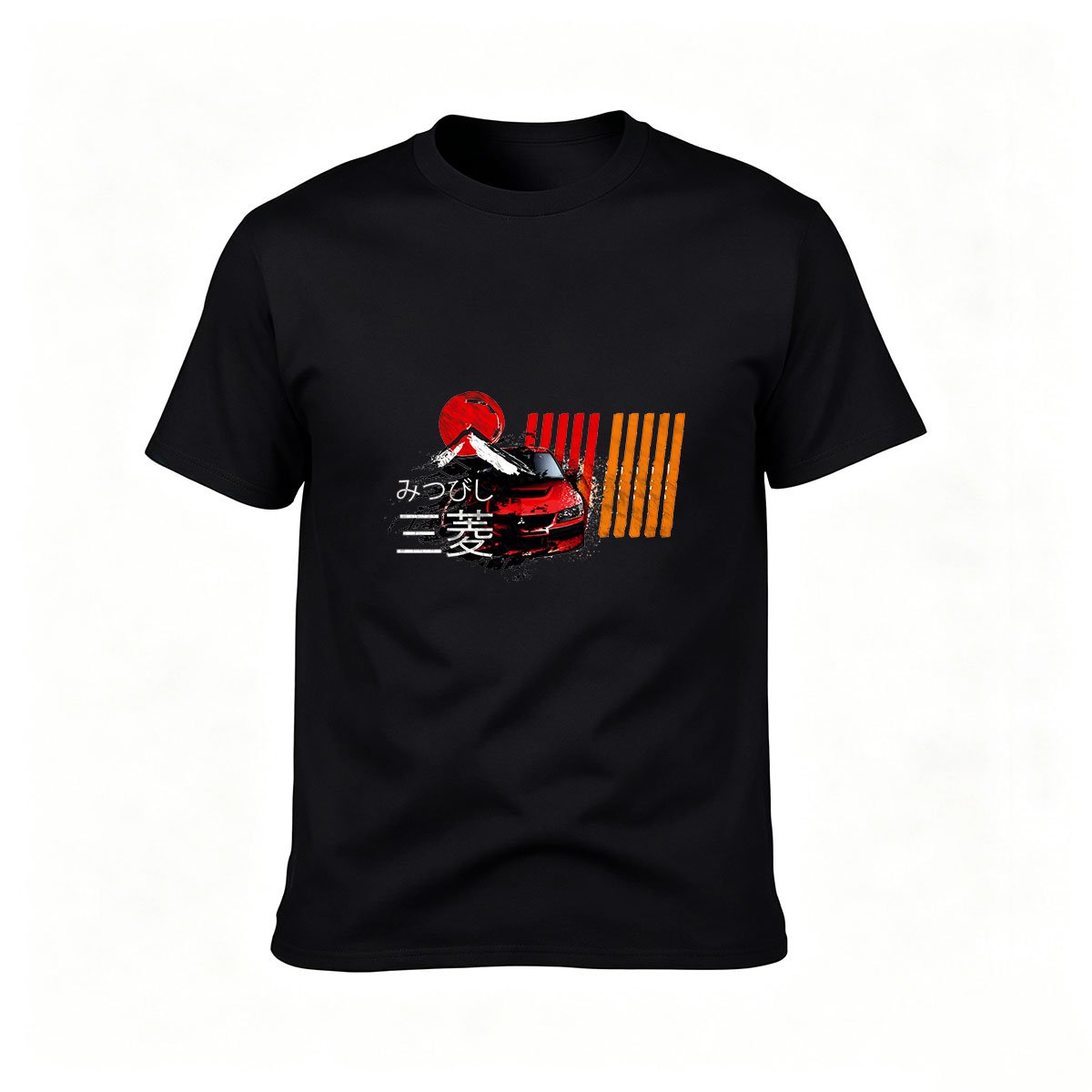 Mitsubishi Car Logo T-Shirt Men's Casual Gift Wear
