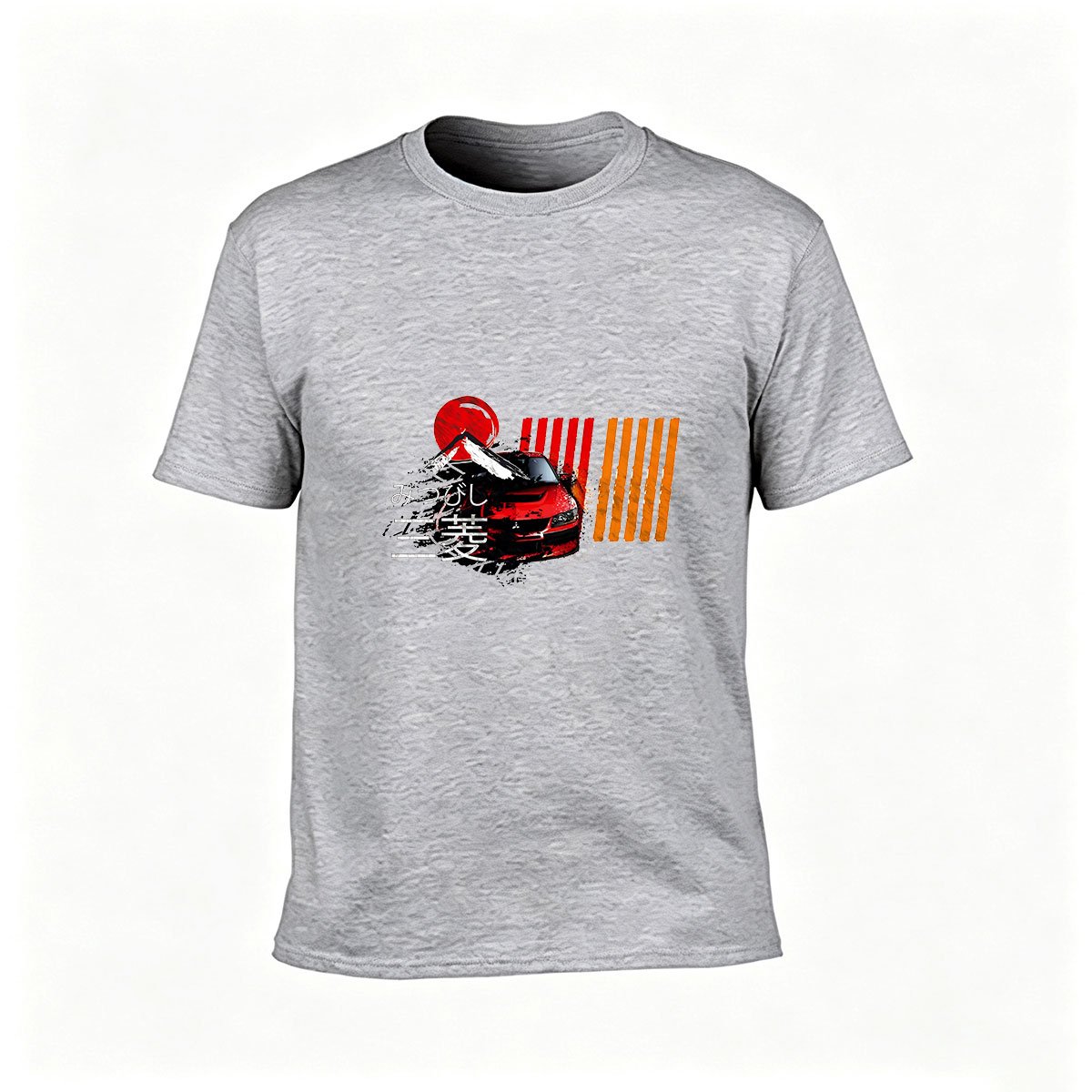 Mitsubishi Car Logo T-Shirt Men's Casual Gift Wear - Image 3
