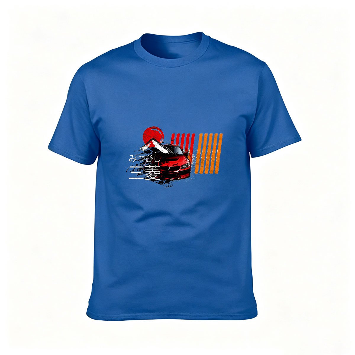Mitsubishi Car Logo T-Shirt Men's Casual Gift Wear - Image 4