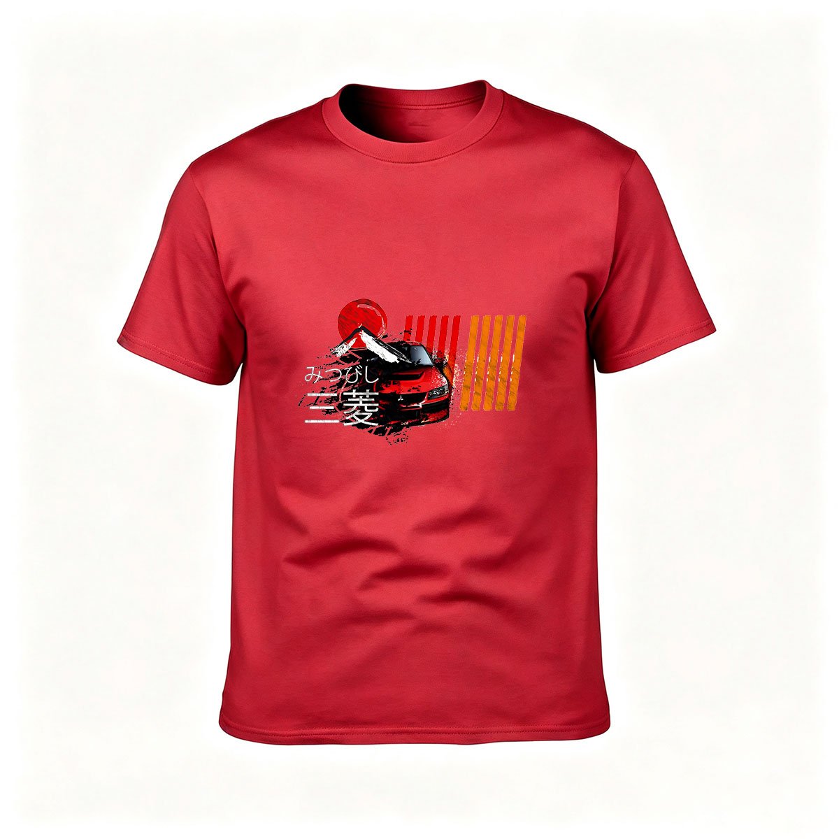 Mitsubishi Car Logo T-Shirt Men's Casual Gift Wear - Image 5