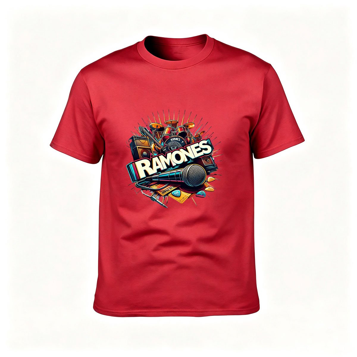 Ramones Band Music T-Shirt Men's Rock Gift Tee - Image 5
