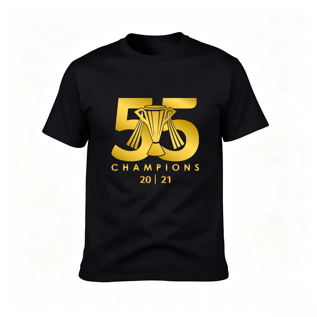 55 Champions 2021 Trophy Men's T-Shirt Gift Fan Apparel