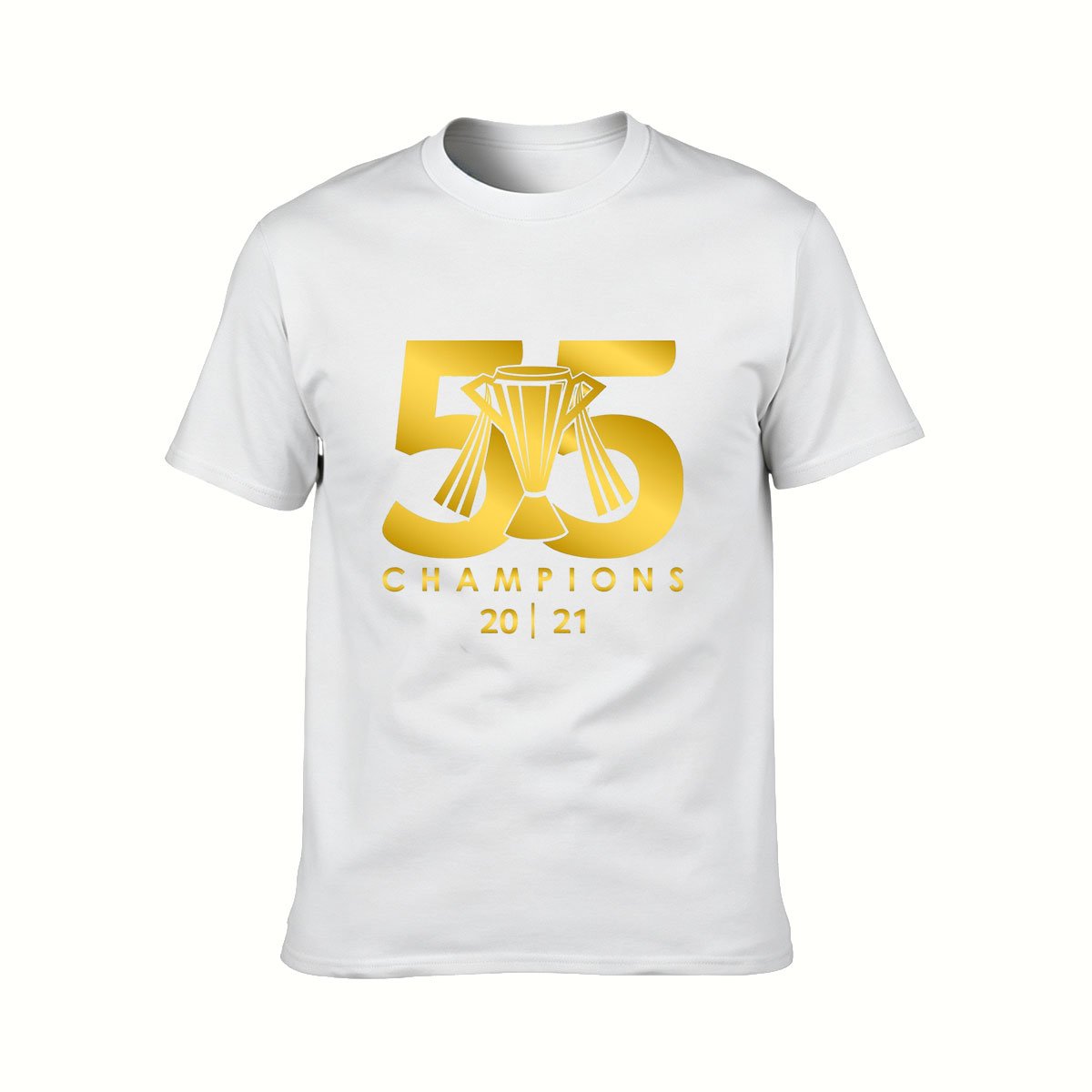 55 Champions 2021 Trophy Men's T-Shirt Gift Fan Apparel - Image 2