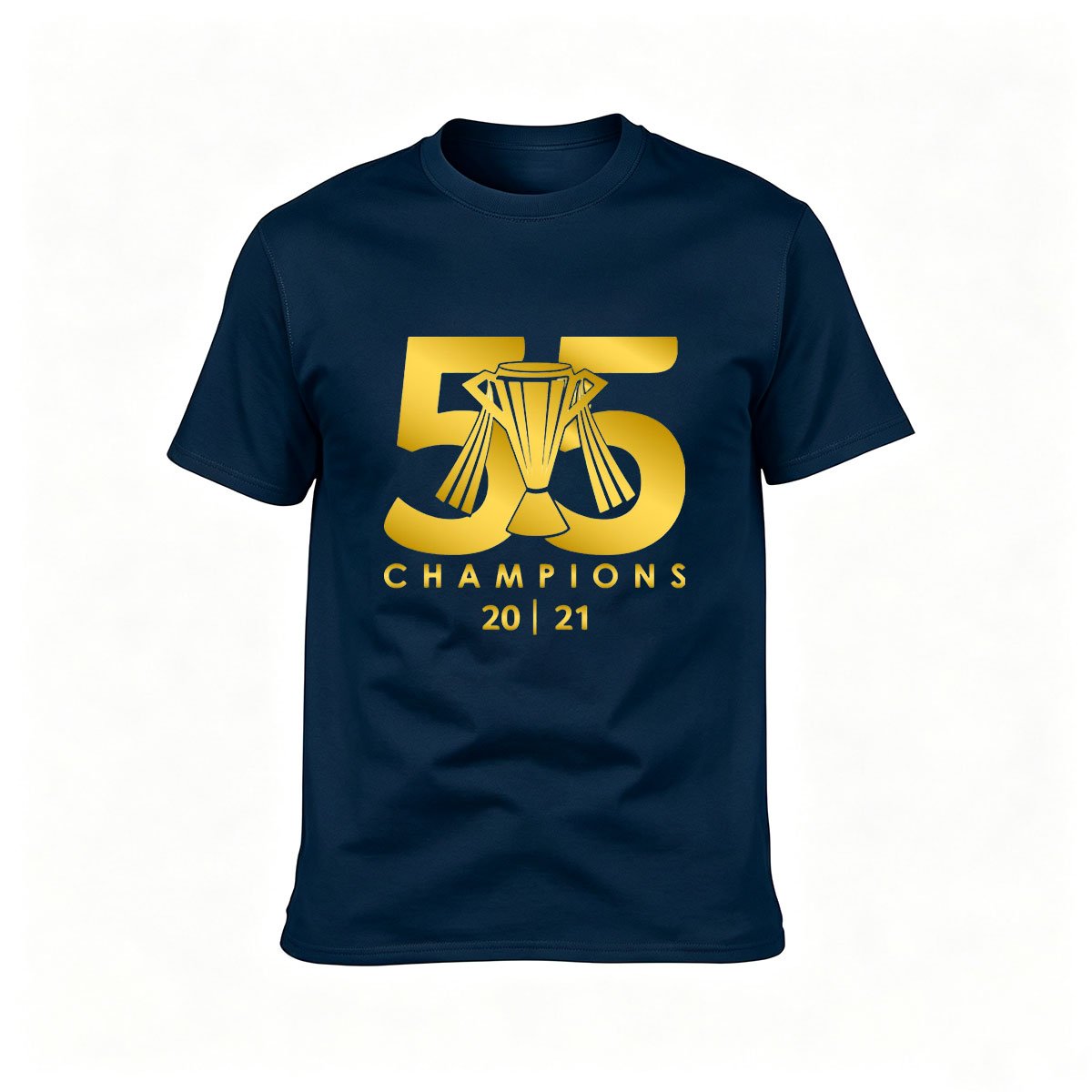 55 Champions 2021 Trophy Men's T-Shirt Gift Fan Apparel - Image 6