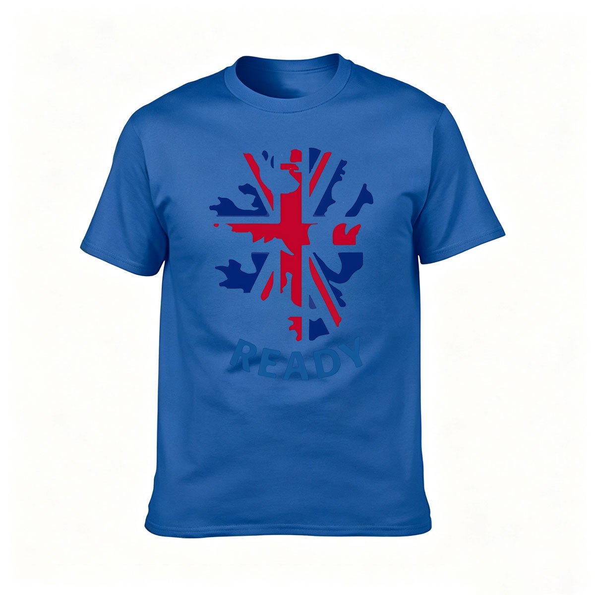 UK Flag Design Men's T-Shirt Ready Print Tees Gift for Him - Image 4