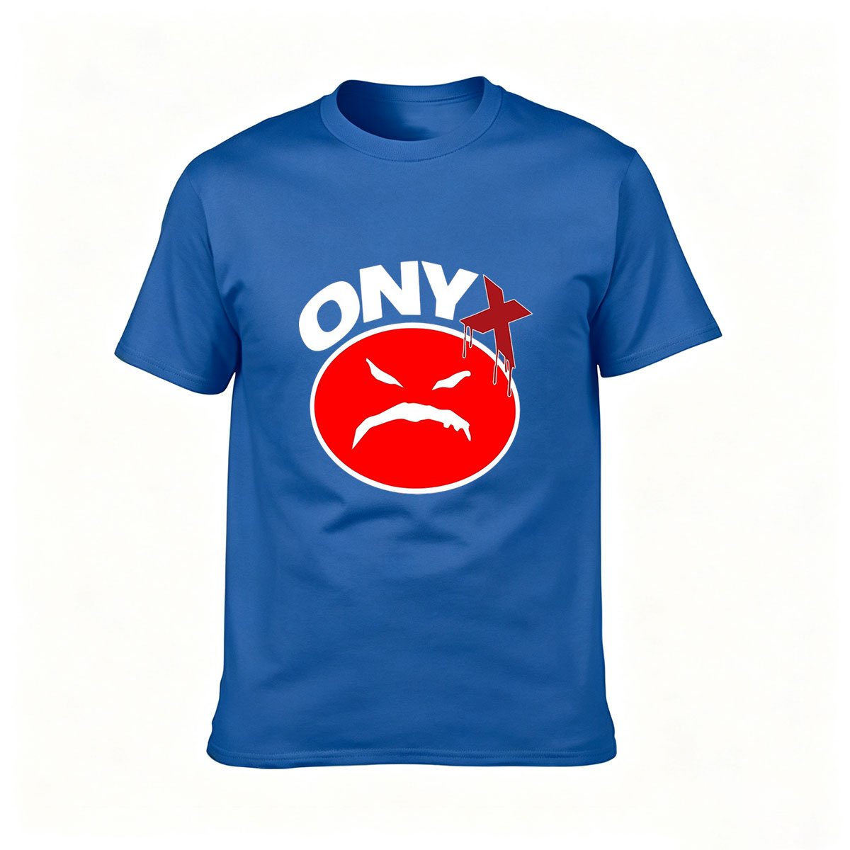 ONY Red Face Logo Men's T-Shirt Casual Streetwear Gift - Image 4