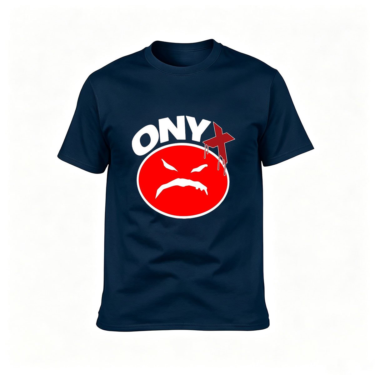 ONY Red Face Logo Men's T-Shirt Casual Streetwear Gift - Image 6