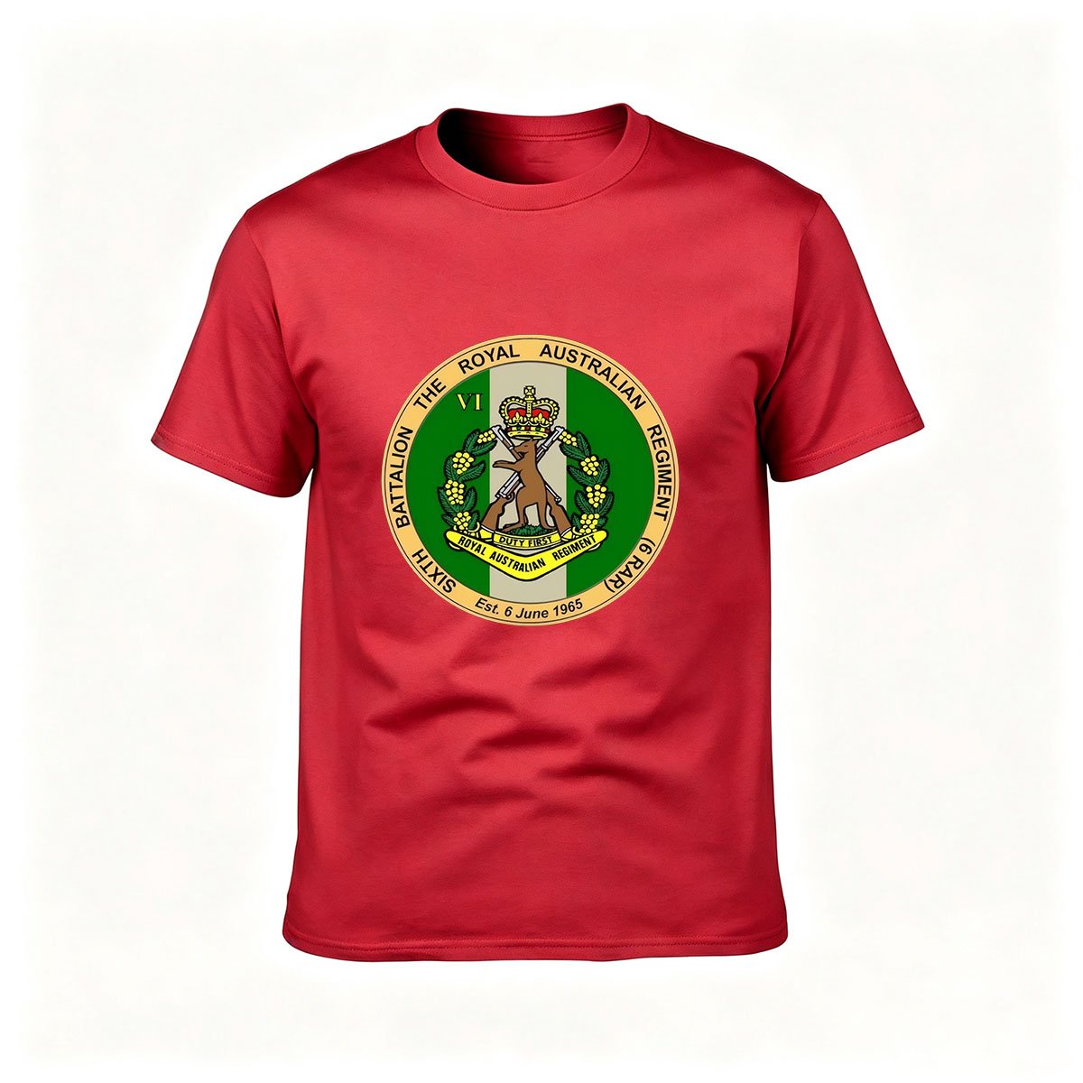 Royal Australian Regiment 1st Battalion Men's T-Shirt Gift - Image 5