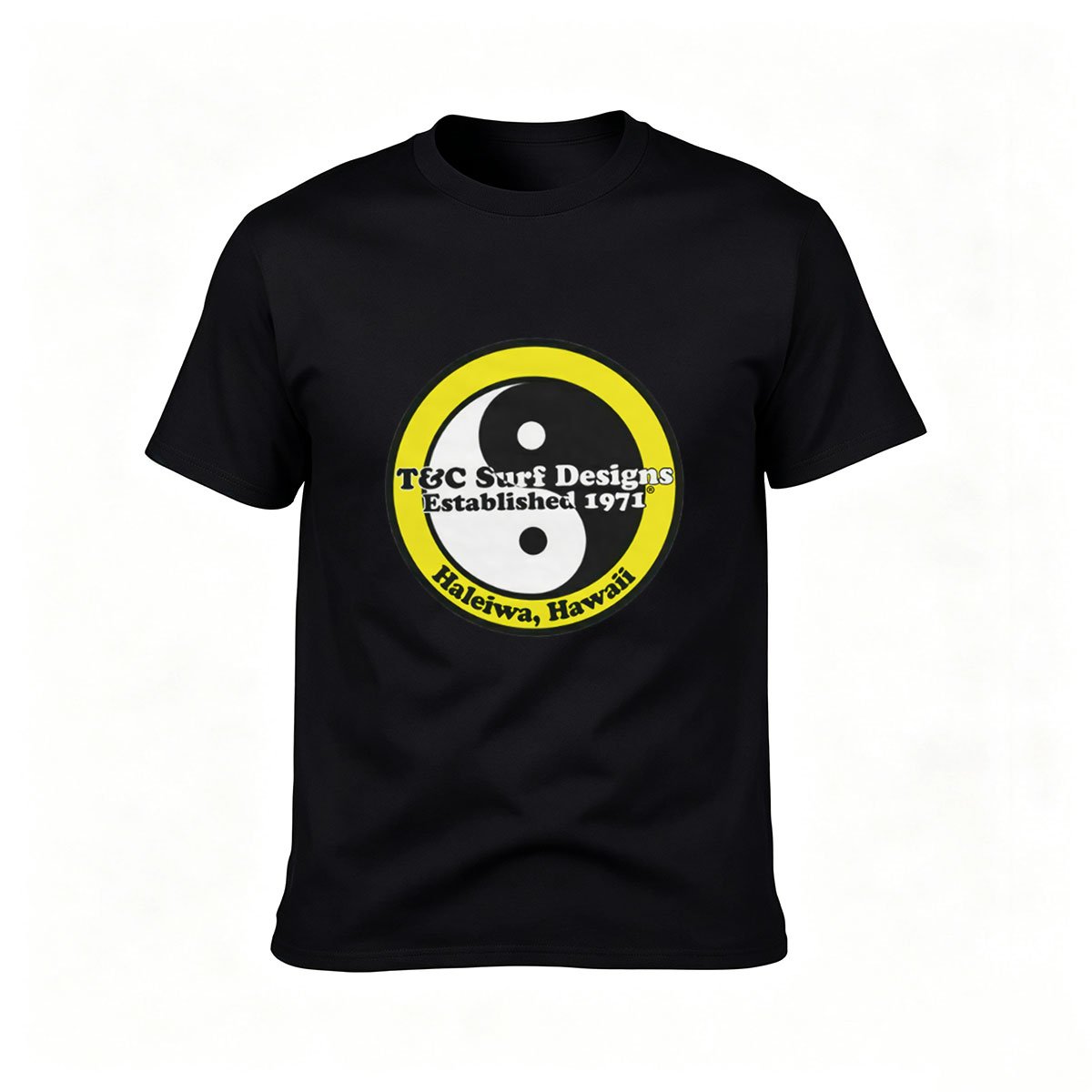 T&C Surf Designs Yin Yang T-Shirt Men's Hawaii 1974