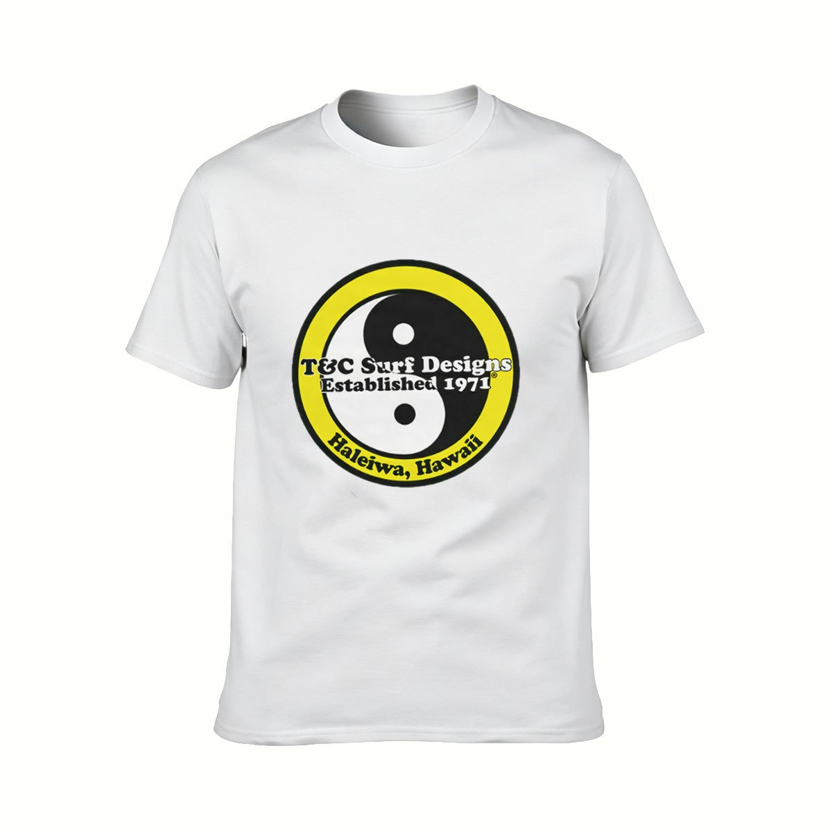 T&C Surf Designs Yin Yang T-Shirt Men's Hawaii 1974 - Image 2
