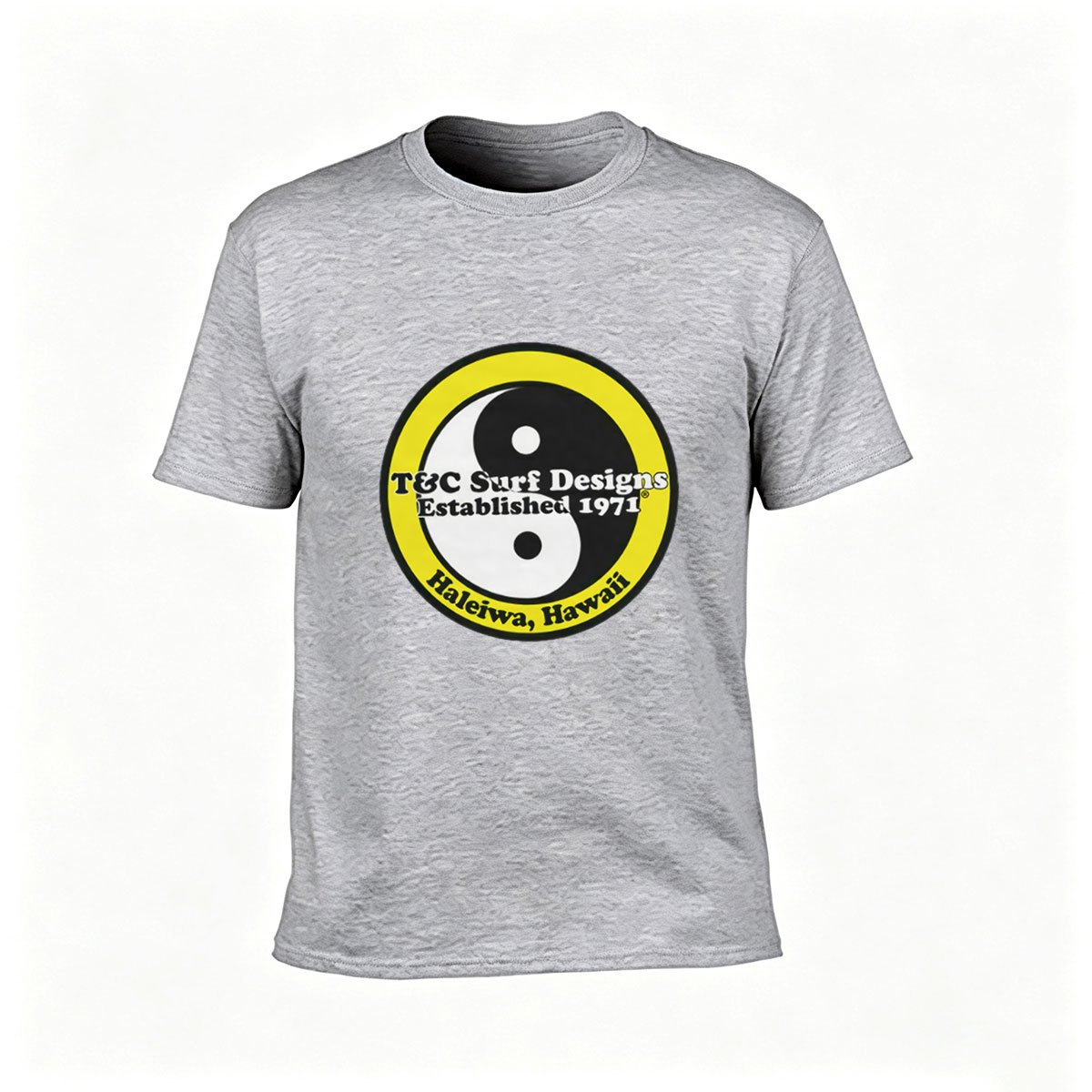 T&C Surf Designs Yin Yang T-Shirt Men's Hawaii 1974 - Image 3