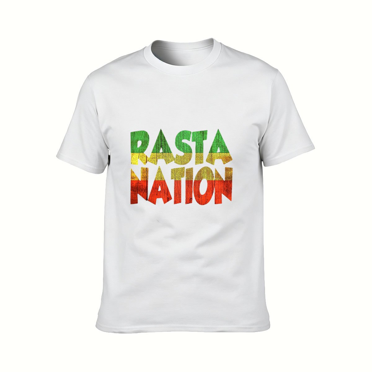 Rasta Nation Reggae T-Shirt Men's Women's Casual Wear Gift - Image 2